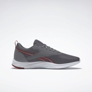 Reebok Astroride Essential 2.0 Wanderschuhe Herren - Grau/Rot/Grau - DE 934-BYM